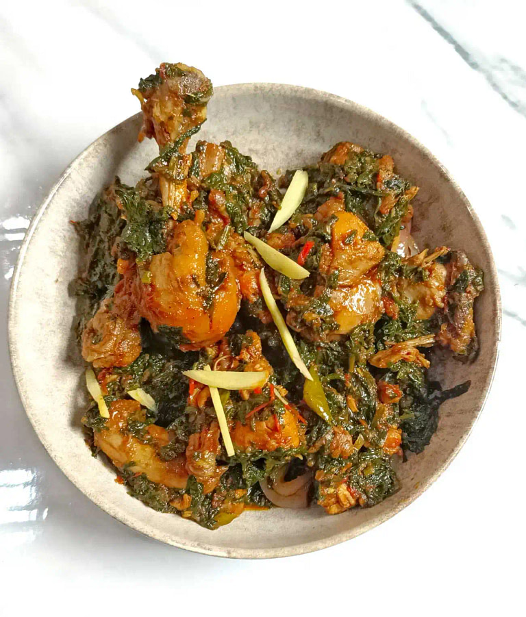 Palak Chicken Recipe - Spinach Chicken Curry